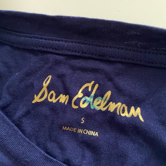 Sam Edelman Cold Shoulder Long Sleeve Tee - Picture 9 of 9